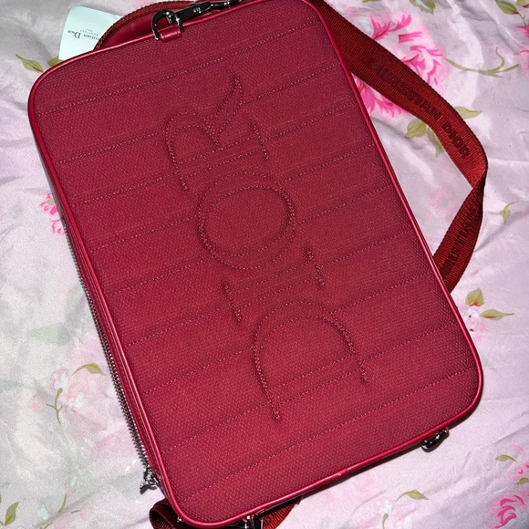 DIOR WORLD TOUR SLING BAG OBLIQUE GALAXY (RED) - Picture 2 of 4